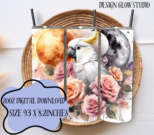 #15 - 20oz Digital Download - Cockatoo