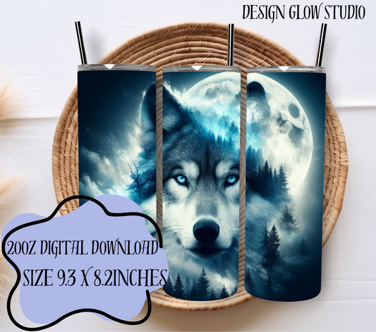#17 - 20oz Digital Download - Wolf