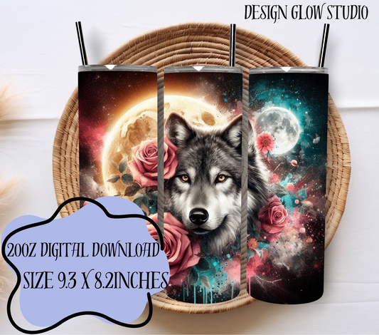#18 - 20oz Digital Download - Wolf