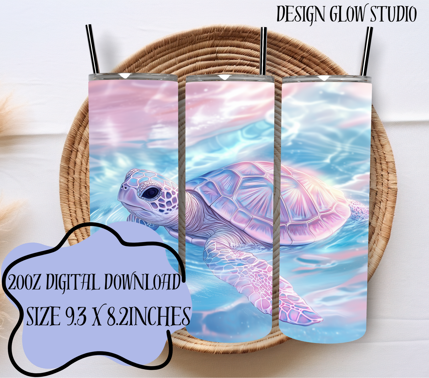 #3 - 20oz Digital Download - Turtle