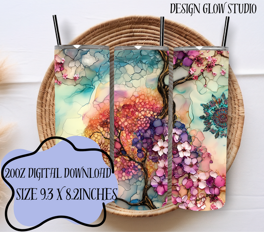 #7 - 20oz Digital Download - Mandala