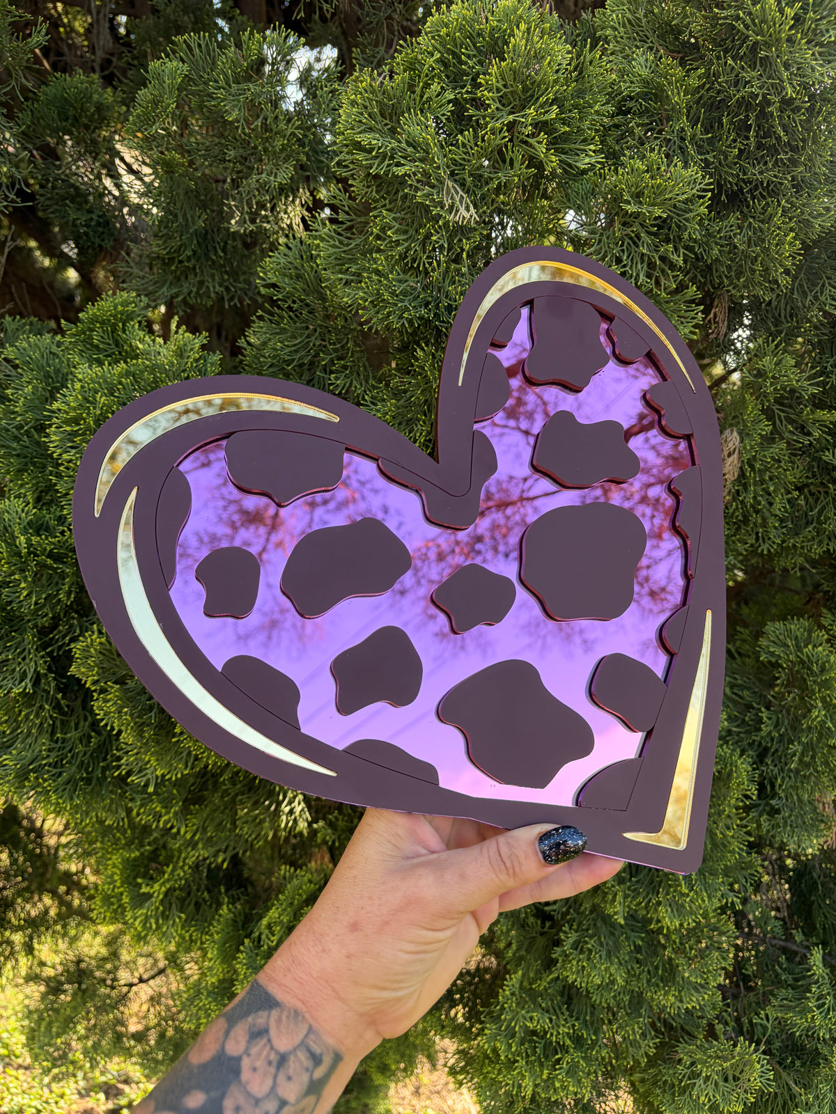 Heart - Mirror Acrylic Wall Art