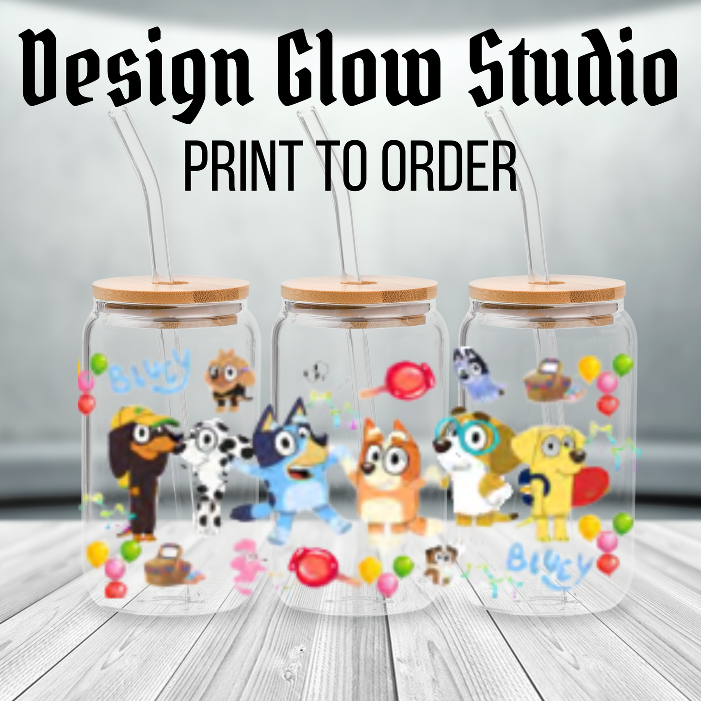 #17 - Print to order - 16oz UV DTF Transfer