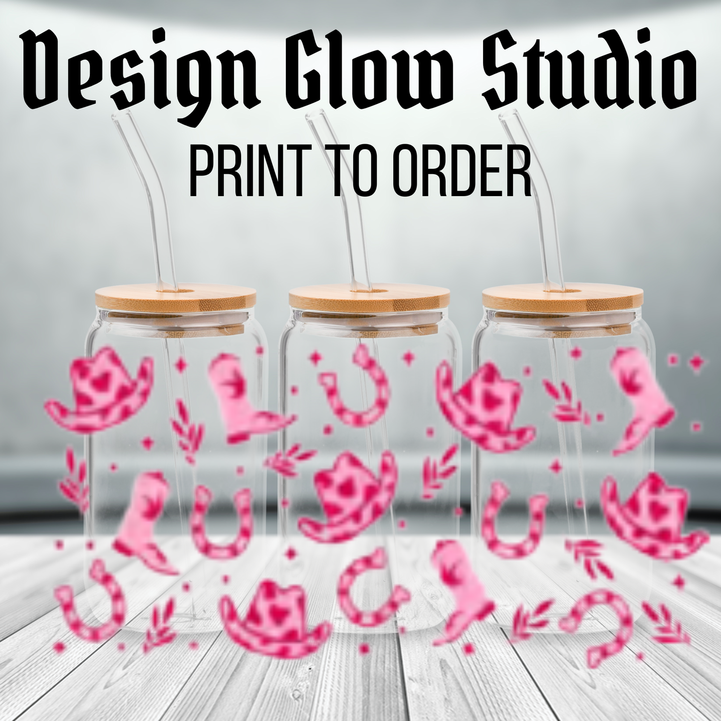 #42 - Print to order - 16oz UV DTF Transfer