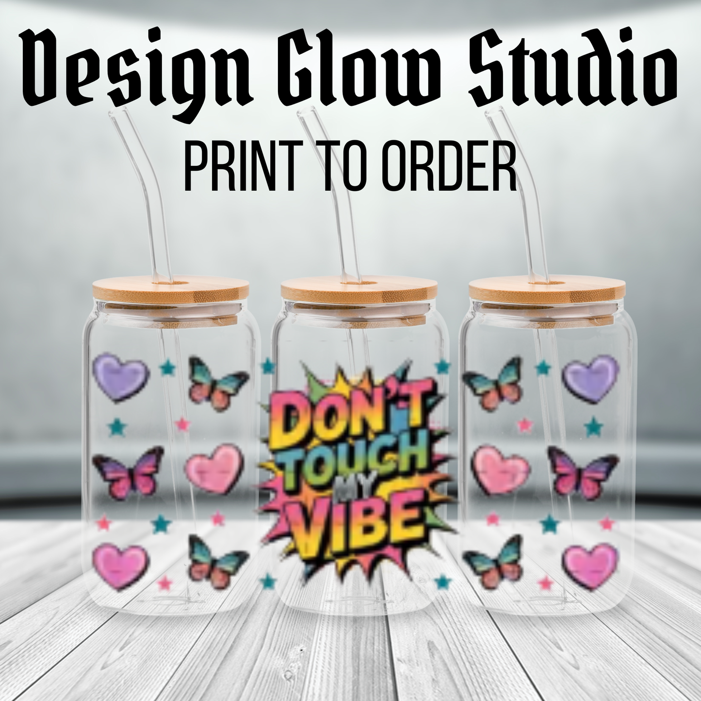 #86 - Print to order - 16oz UV DTF Transfer