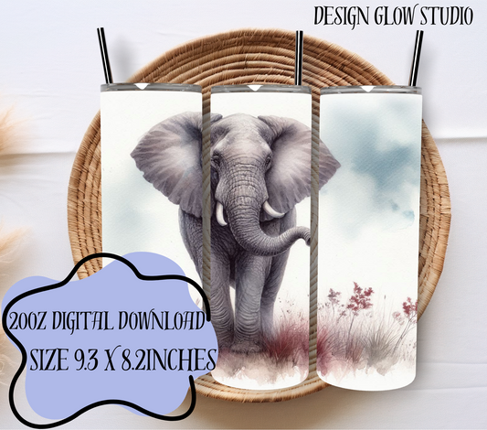 #2 - 20oz Digital Download - Elephant