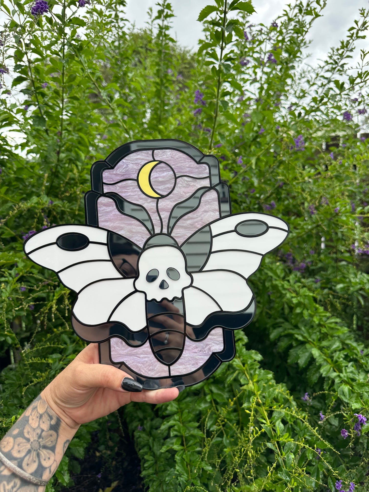 Death Moth - Mirror Acrylic Wall Art