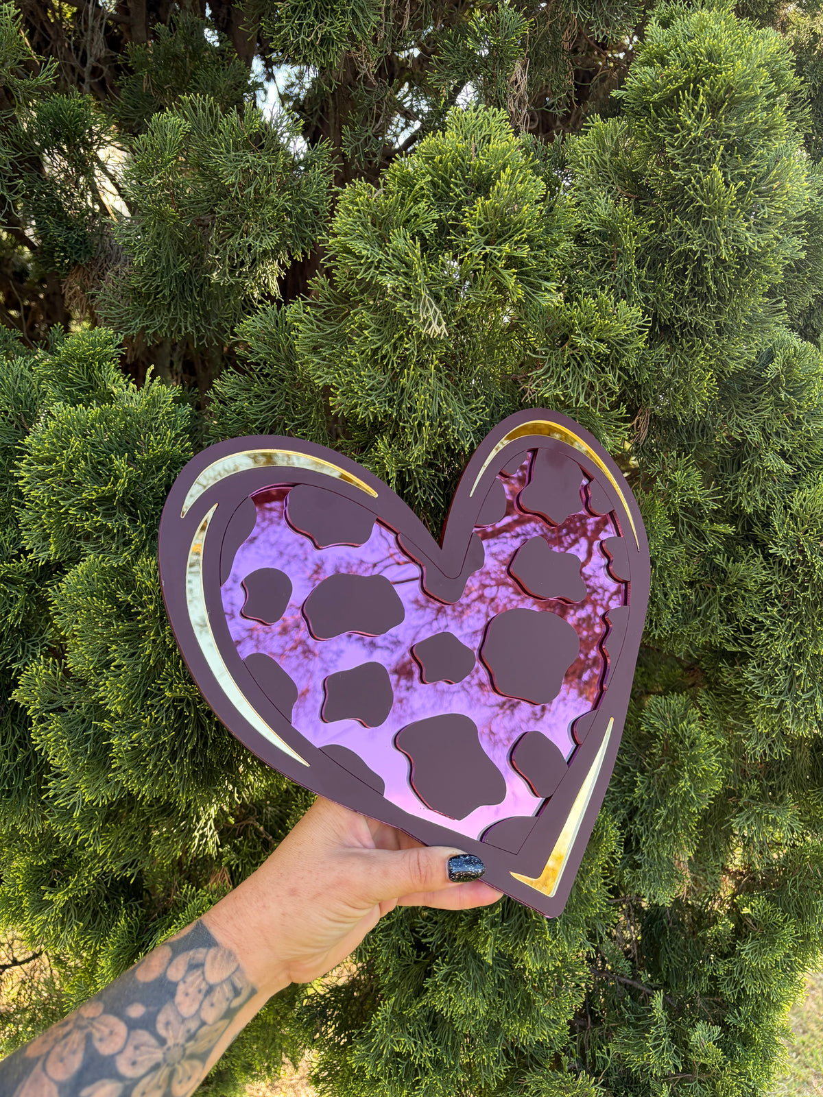 Heart - Mirror Acrylic Wall Art