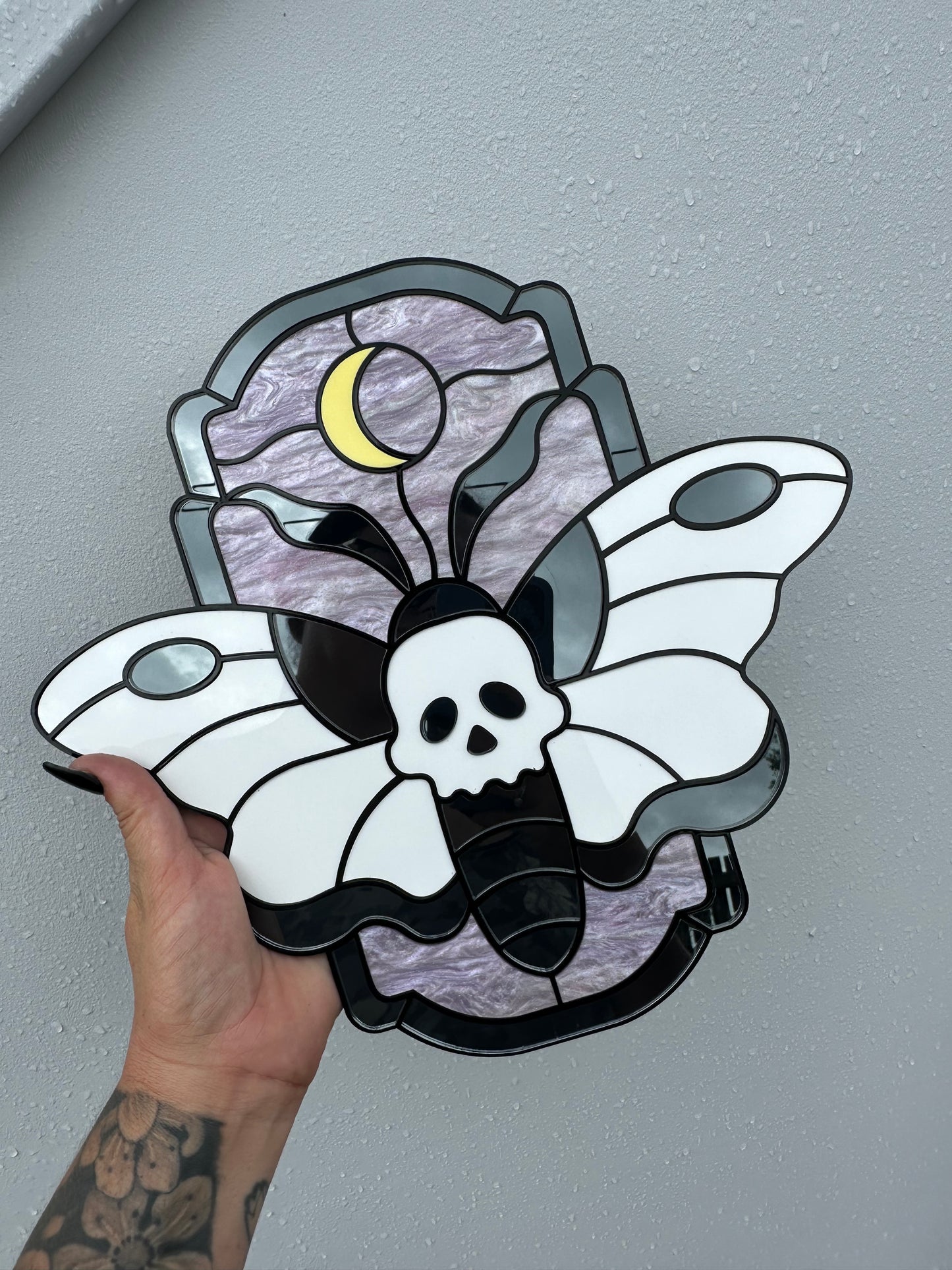 Death Moth - Mirror Acrylic Wall Art