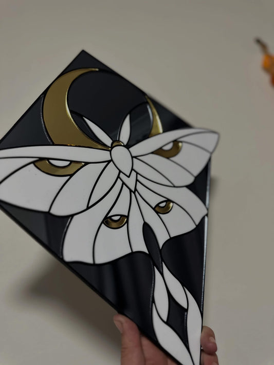 Luna Moth - Mirror Acrylic Wall Art
