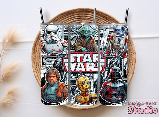 #27 Sublimation Print - Star Wars - 20oz tumbler
