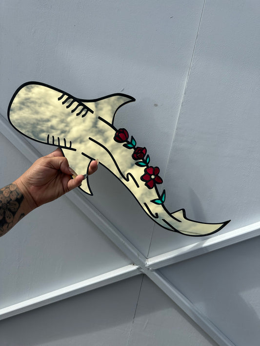 Whale Shark Mirror Acrylic Wall Art