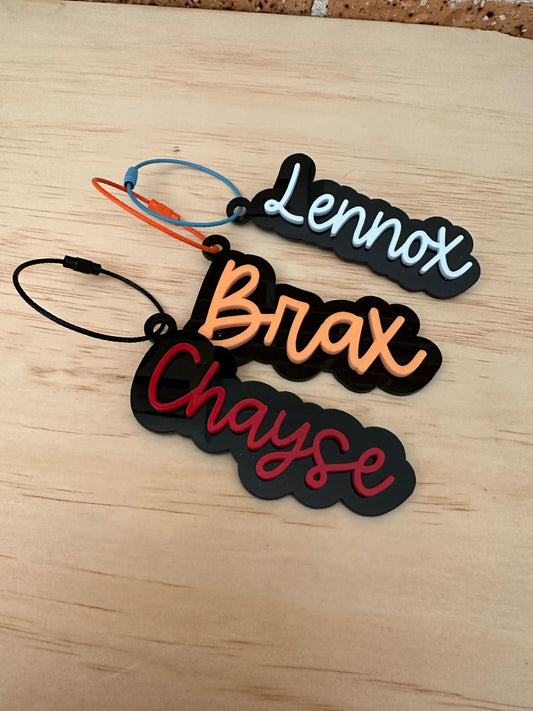 Personalised Keychain/ Bag tag