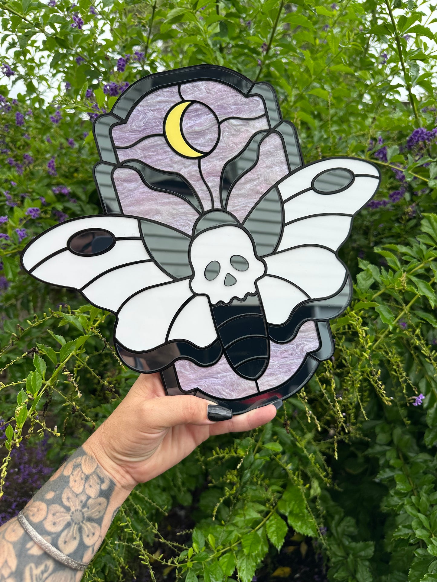 Death Moth - Mirror Acrylic Wall Art