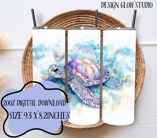 #5 - 20oz Digital Download - Turtle