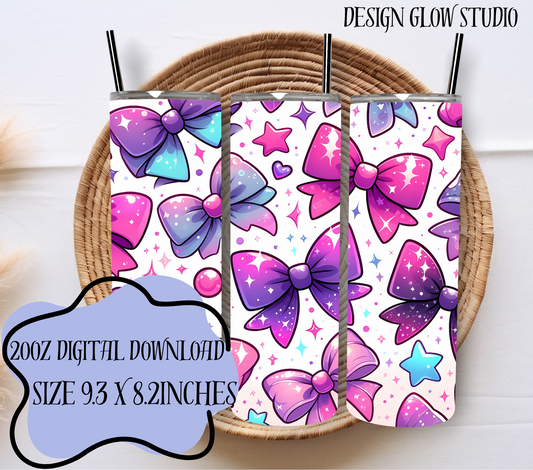 #8 - 20oz Digital Download - Bows