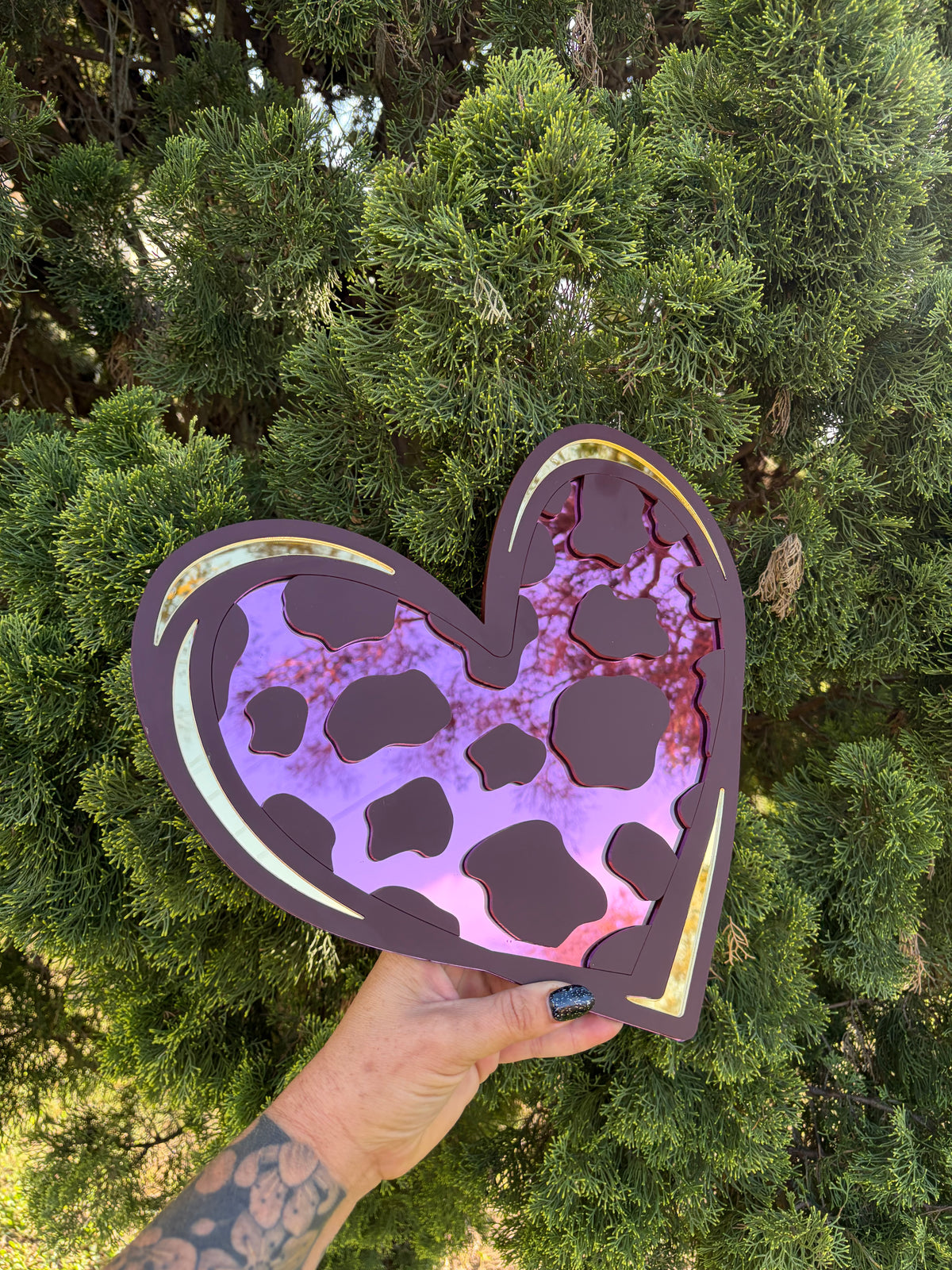 Heart - Mirror Acrylic Wall Art