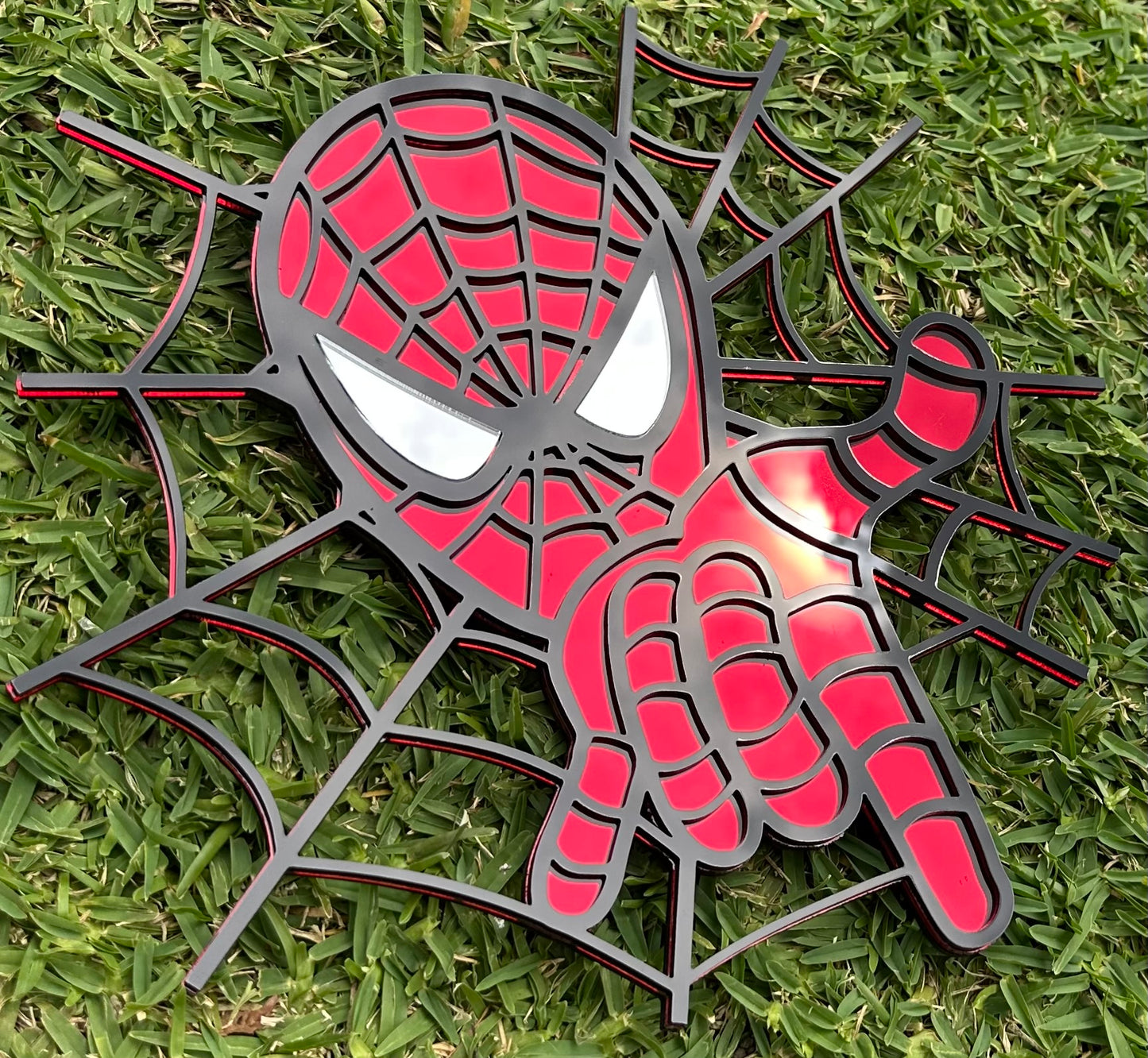 Spiderman - Mirror Acrylic Wall Art