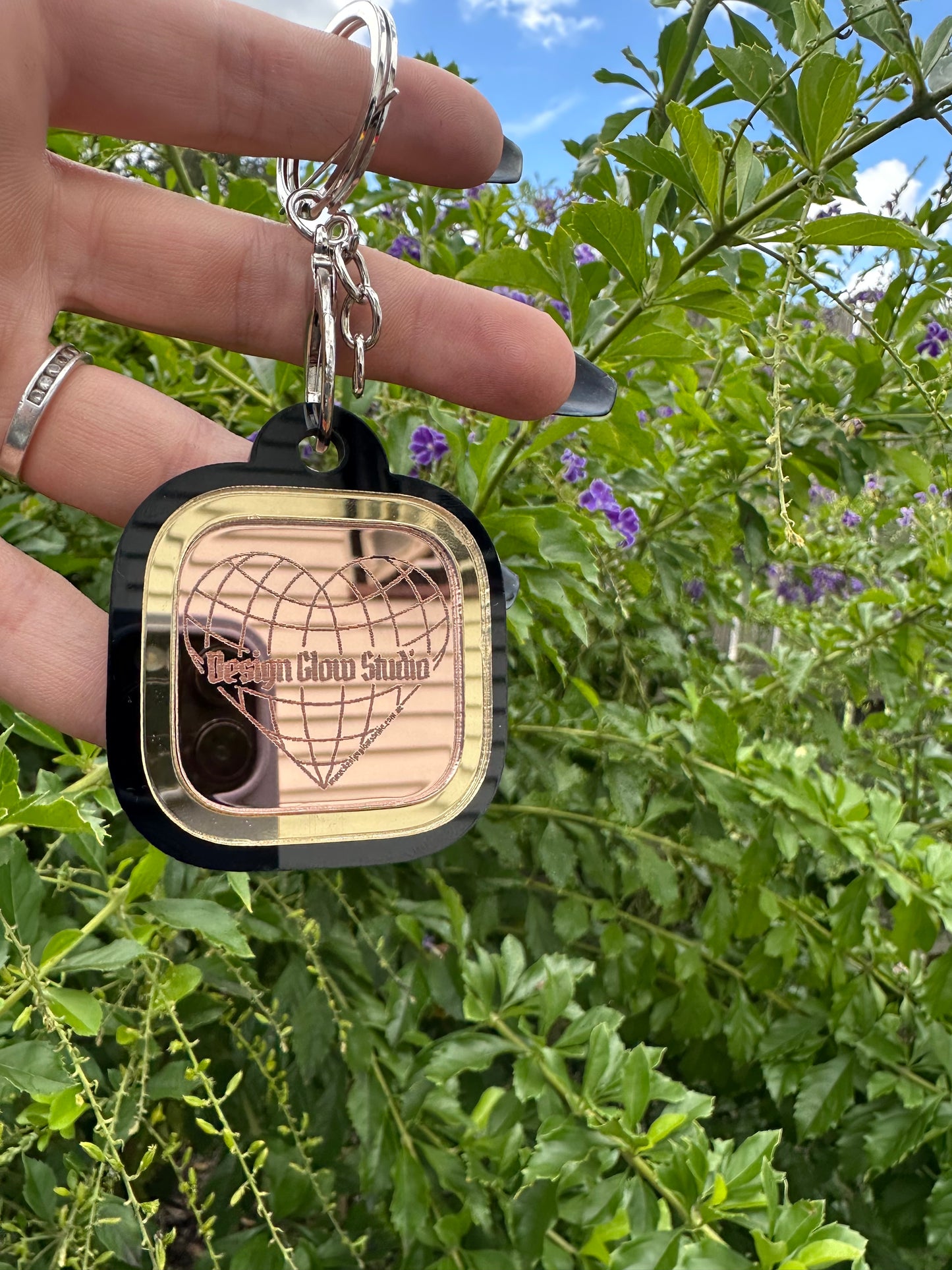 NFC Engraved Keychain