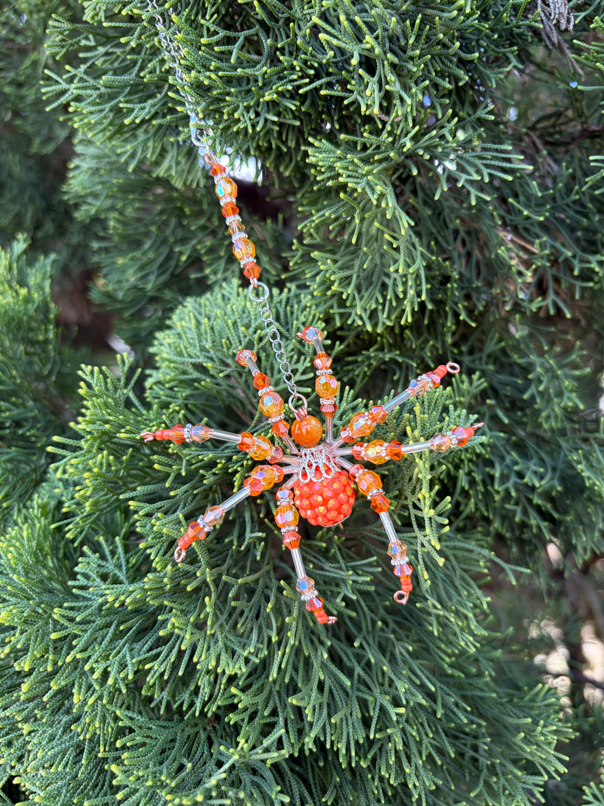 7cm Whimsical Webs Spiders