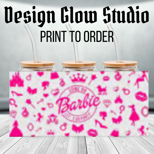 #99 - Print to order - 16oz UV DTF Transfer