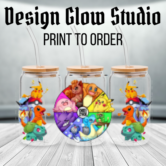 #25 - Print to order - 16oz UV DTF Transfer