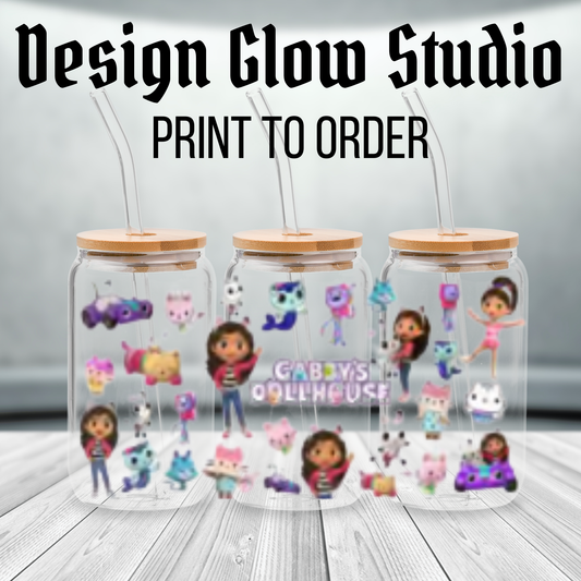 #68 - Print to order - 16oz UV DTF Transfer