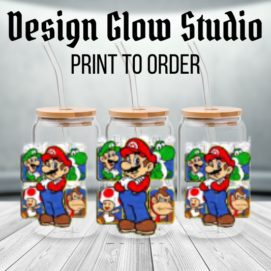 #88 - Print to order - 16oz UV DTF Transfer