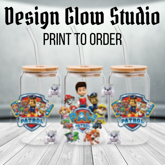 #93 - Print to order - 16oz UV DTF Transfer