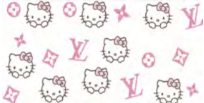 Print to order - #40 - LV Hello Kitty