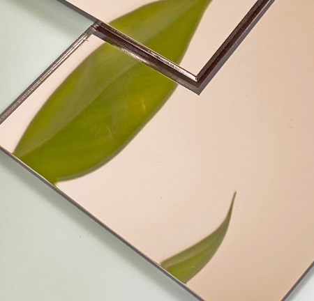 Tattoo Heart Mirror with Thorns Wall Art